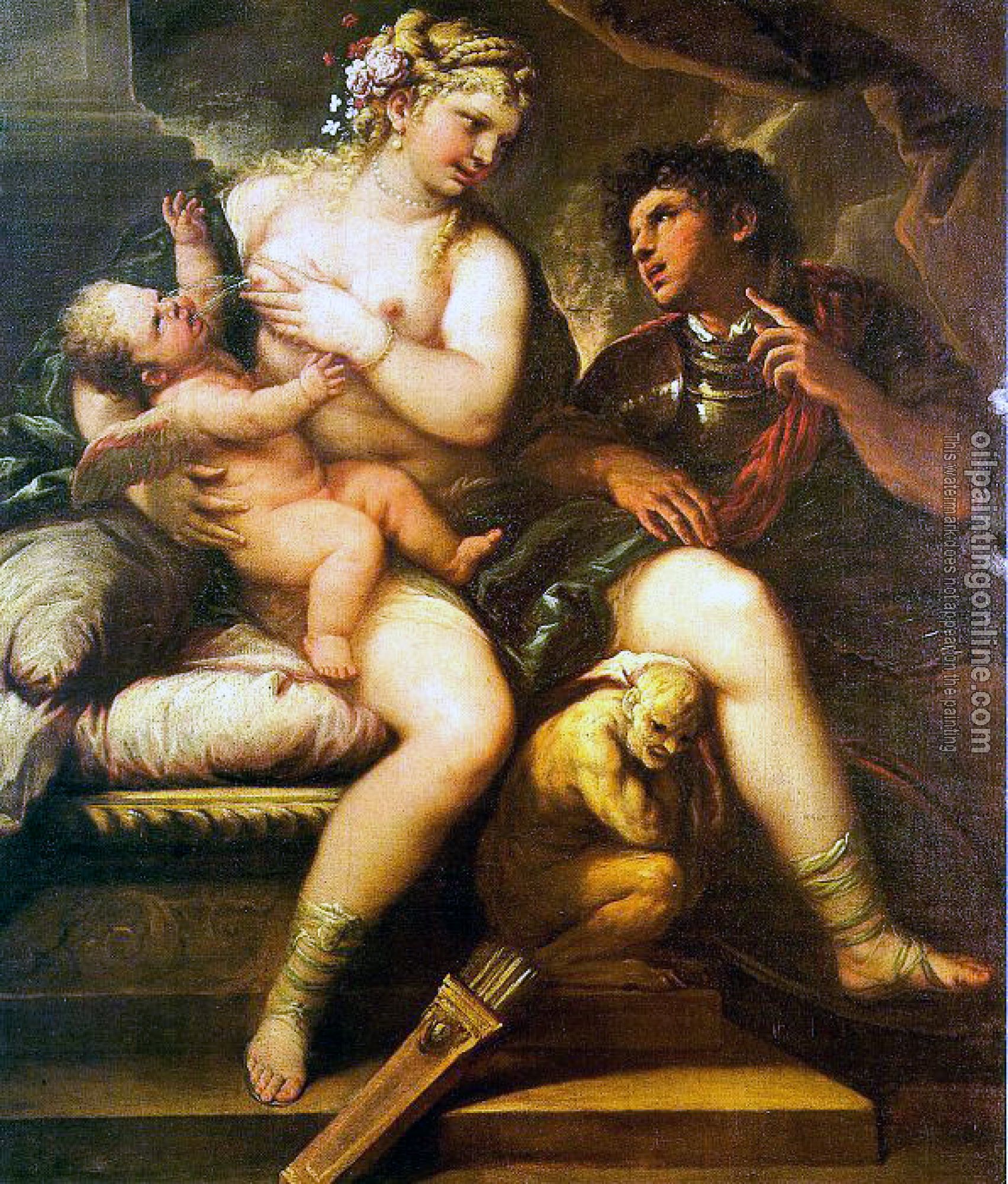 Giordano, Luca - Venus, Cupid and Mars